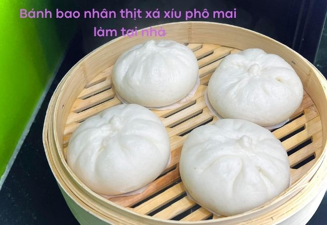 Nên hấp thành nhiều mẻ để bánh nở, chín ngon